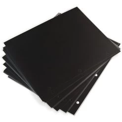 12 X 12" 3-Hole Punched Mounting Pages (25-Pack)