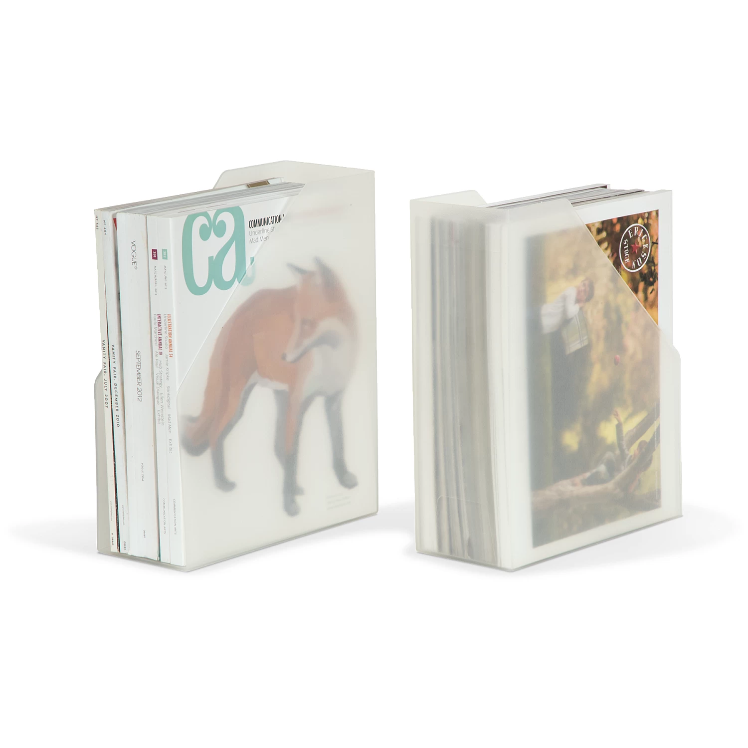 Gaylord Archival® Syracuse Clear Polypropylene Full Open Back Shelf File 3 Gaylord Archival® Syracuse Clear Polypropylene Full Open Back Shelf File