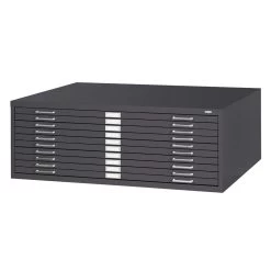 Safco® Horizontal 10-Drawer Flat File For 30 X 42" Sheets