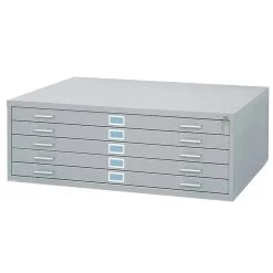 Safco® Horizontal 5-Drawer Flat File For 30 X 42" Sheets