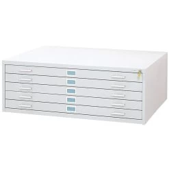 Safco® Horizontal 5-Drawer Flat File For 36 X 48" Sheets