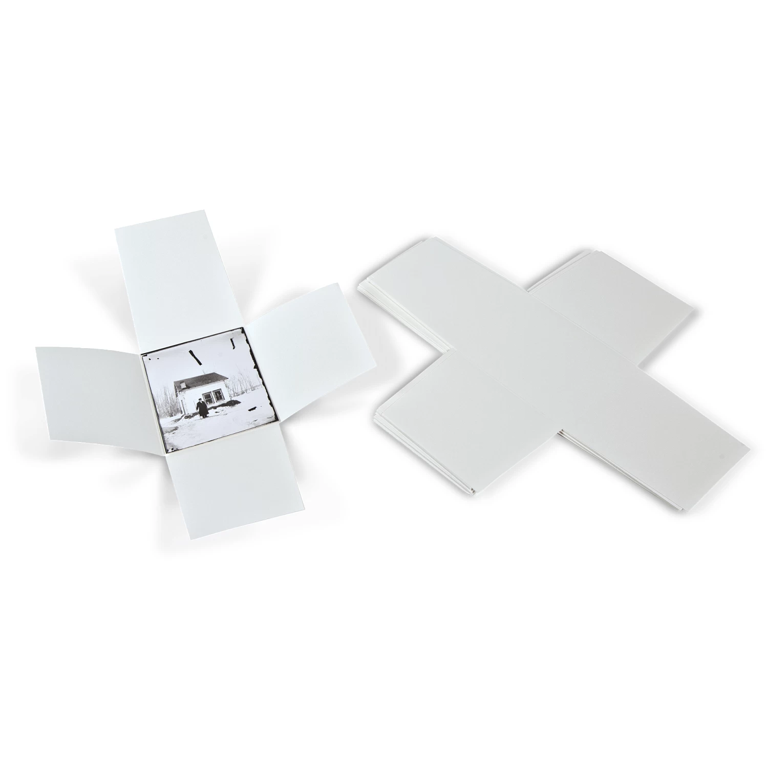 Gaylord Archival® 70 Lb. Text Unbuffered Four-Flap Negative Enclosures With Scores (50-Pack) 4 Gaylord Archival® 70 Lb. Text Unbuffered Four-Flap Negative Enclosures With Scores (50-Pack) - Image 2