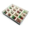Gaylord Archival® Clear Lid 16-Compartment Ornament Box 1 Gaylord Archival® Clear Lid 16-Compartment Ornament Box -Preservation Shop 57174CT