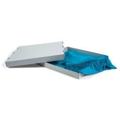 Gaylord Archival® Blue E-flute Scarf Box