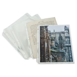 C-Line® Heavy Weight Polypropylene Clear High-Capacity Sheet Protectors (25-Pack)