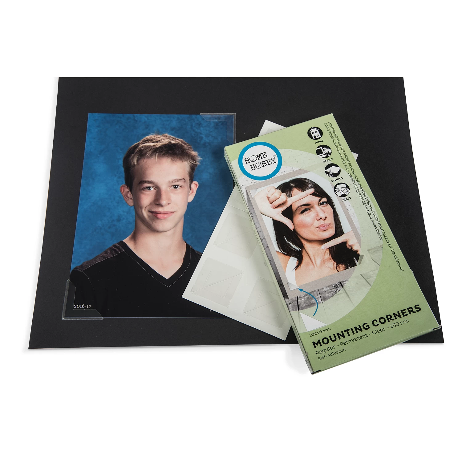 Gaylord Archival® 2 15/16" Clear Self-Adhesive Polypropylene Photo Corners (100-Pack) 3 Gaylord Archival® 2 15/16" Clear Self-Adhesive Polypropylene Photo Corners (100-Pack)