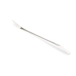 8" Stainless Steel Spatula With Bent Tapered End