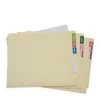 Gaylord Archival® Reinforced End Tab Legal Size File Folders (100-Pack) -Preservation Shop ARSF100 1