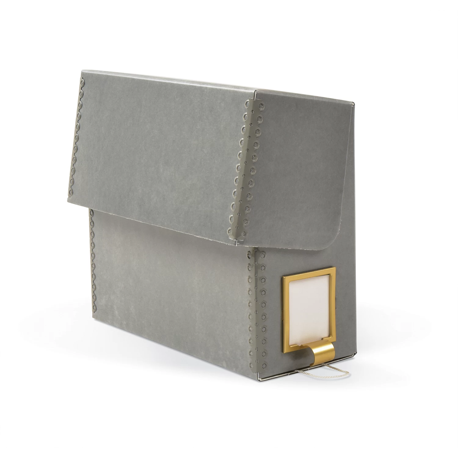 Gaylord Archival® DuraShield Flip-Top Document Case With Label Holder 3 Gaylord Archival® DuraShield Flip-Top Document Case With Label Holder