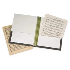 Gaylord Archival® 1/4" Glue-In Barrier Board Music Binders (5-Pack)