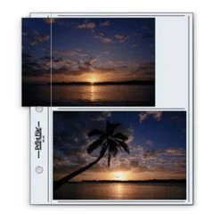 Print File® Clear Polypropylene Compact Album Pages (12-Pack)