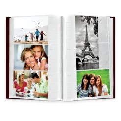 Pioneer® 300-Capacity Bonded Leather Photo Album -Preservation Shop CLB346 BNa