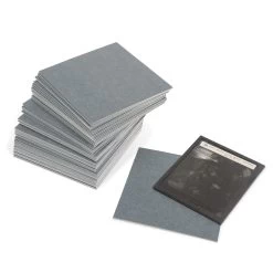 Gaylord Archival Blue/Grey Barrier Board Lantern Slide Dividers (50-Pack)