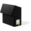Gaylord Archival® Black Barrier Board Flip-Top Document Case With Label Holder -Preservation Shop DB12105LH