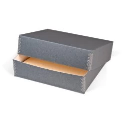 Gaylord Archival® Blue/Grey Barrier Board Digital Print Box