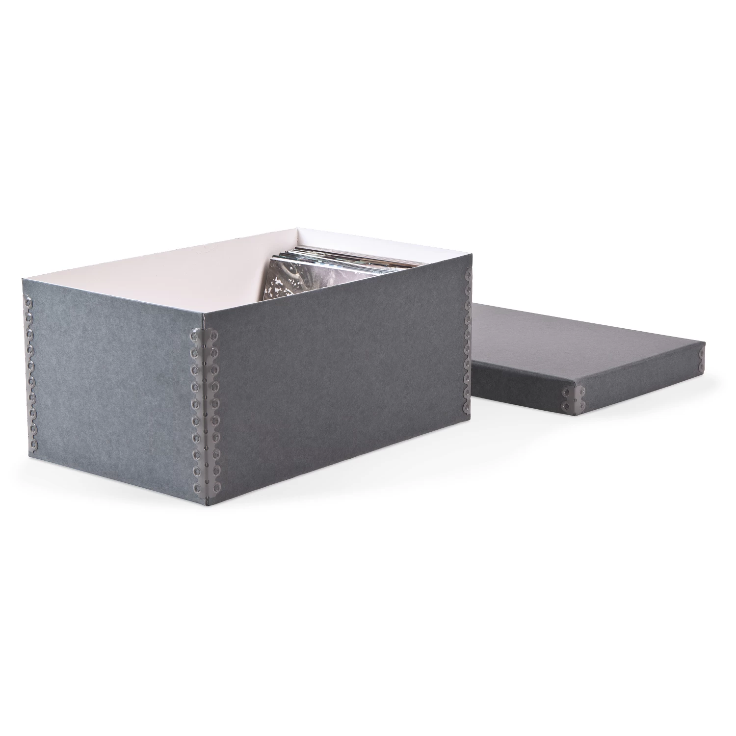 Gaylord Archival® Blue/Grey Barrier Board Photo & Print Box 3 Gaylord Archival® Blue/Grey Barrier Board Photo & Print Box