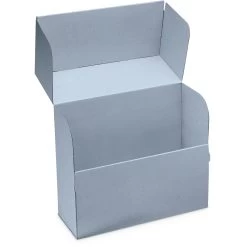 Gaylord Archival® Blue E-flute Flip-Top Document Case