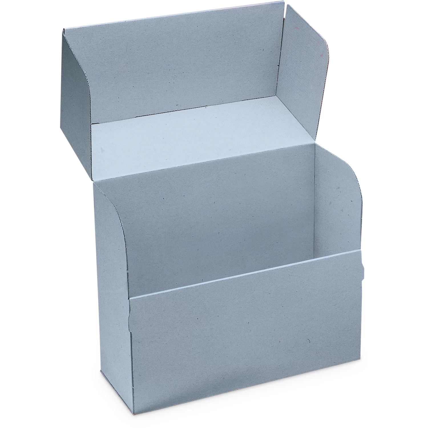 Gaylord Archival® Blue E-flute Flip-Top Document Case 3 Gaylord Archival® Blue E-flute Flip-Top Document Case