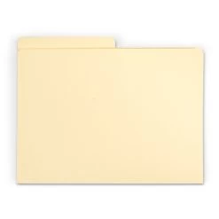 Gaylord Archival® Classic Half-Cut Tab Letter Size File Folders (100-Pack)
