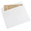 Gaylord Archival® 80 Lb. Text Unbuffered Long Side Opening Envelopes (50-Pack) -Preservation Shop FF45LB