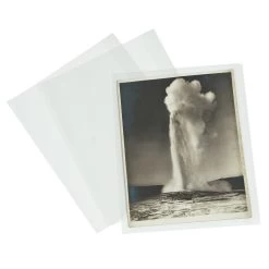 Gaylord Archival® 2.4 Mil Polypropylene Self-Locking Print Sleeves (50-Pack)