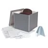 Gaylord Archival® Blue/Grey Barrier Board Shallow Lid Hat Preservation Kit 1 Gaylord Archival® Blue/Grey Barrier Board Shallow Lid Hat Preservation Kit -Preservation Shop H1313KT