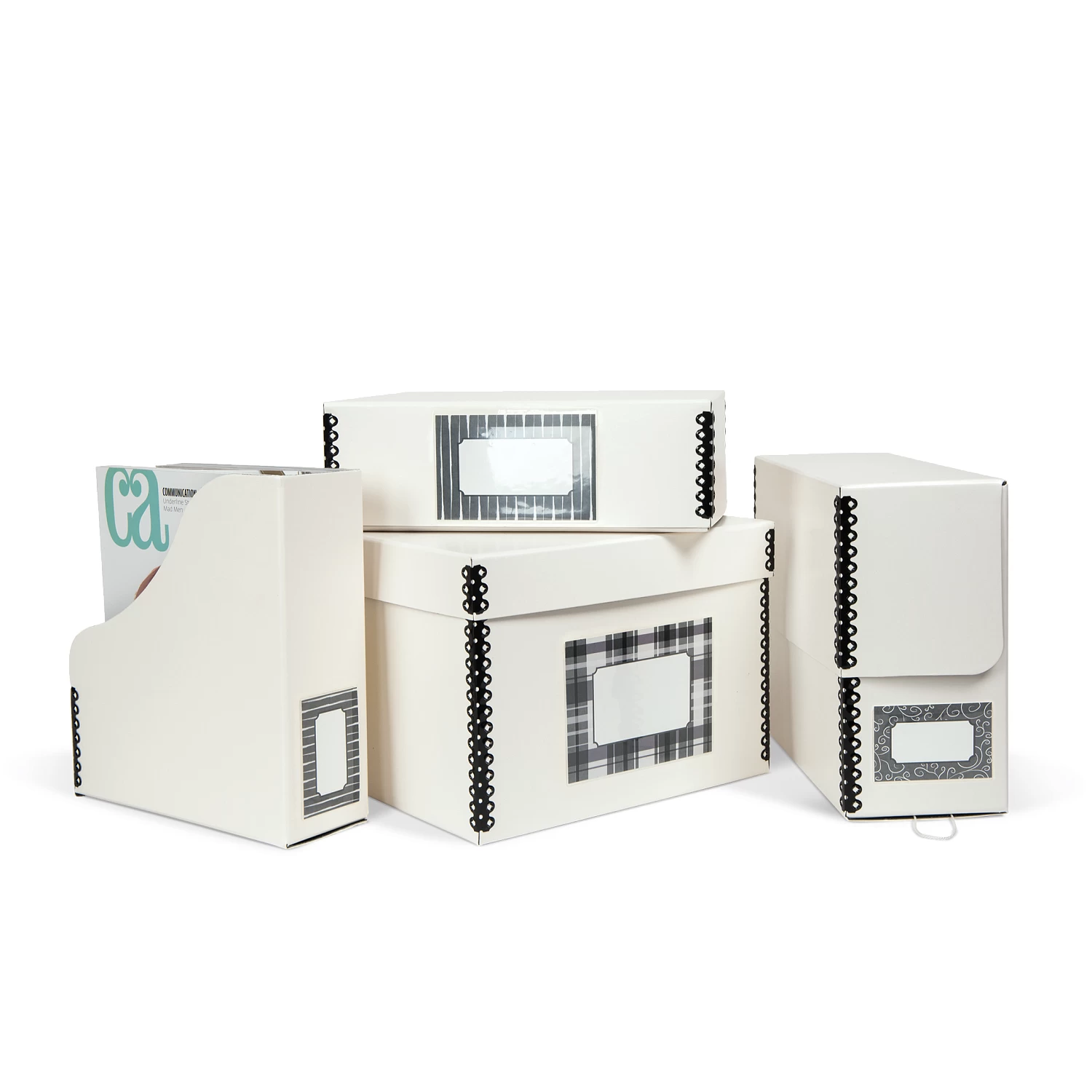 Gaylord Archival® Morgan Series Metallic Silver Label Inserts (9-Pack) 4 Gaylord Archival® Morgan Series Metallic Silver Label Inserts (9-Pack) - Image 2