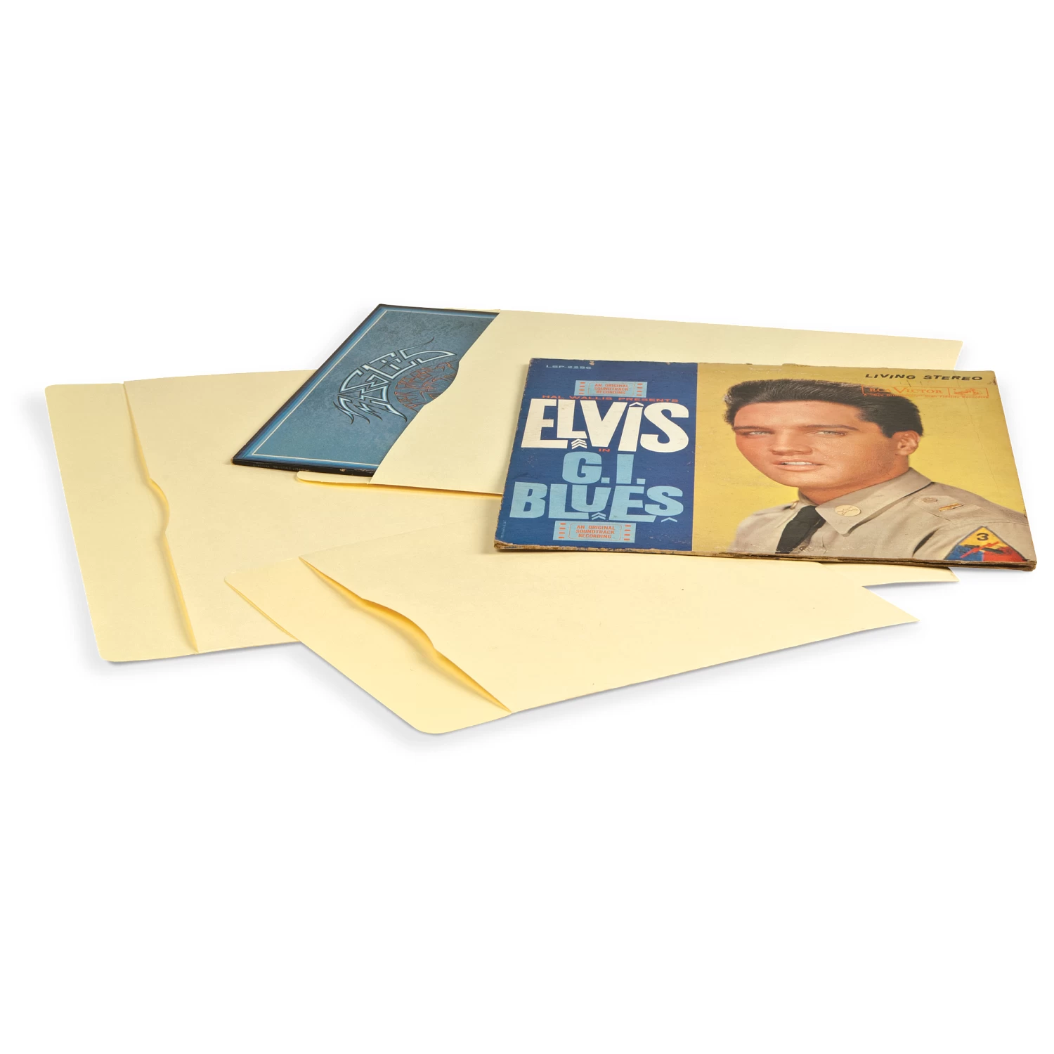 Gaylord Archival® 10 Pt. Folder Stock 10" LP Record Envelopes (25-Pack) 4 Gaylord Archival® 10 Pt. Folder Stock 10" LP Record Envelopes (25-Pack) - Image 2