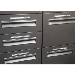 Blank Laser/Inkjet 1H X 8"L Inserts For Magnetic Label Holders (600-Pack) -Preservation Shop MLH126b