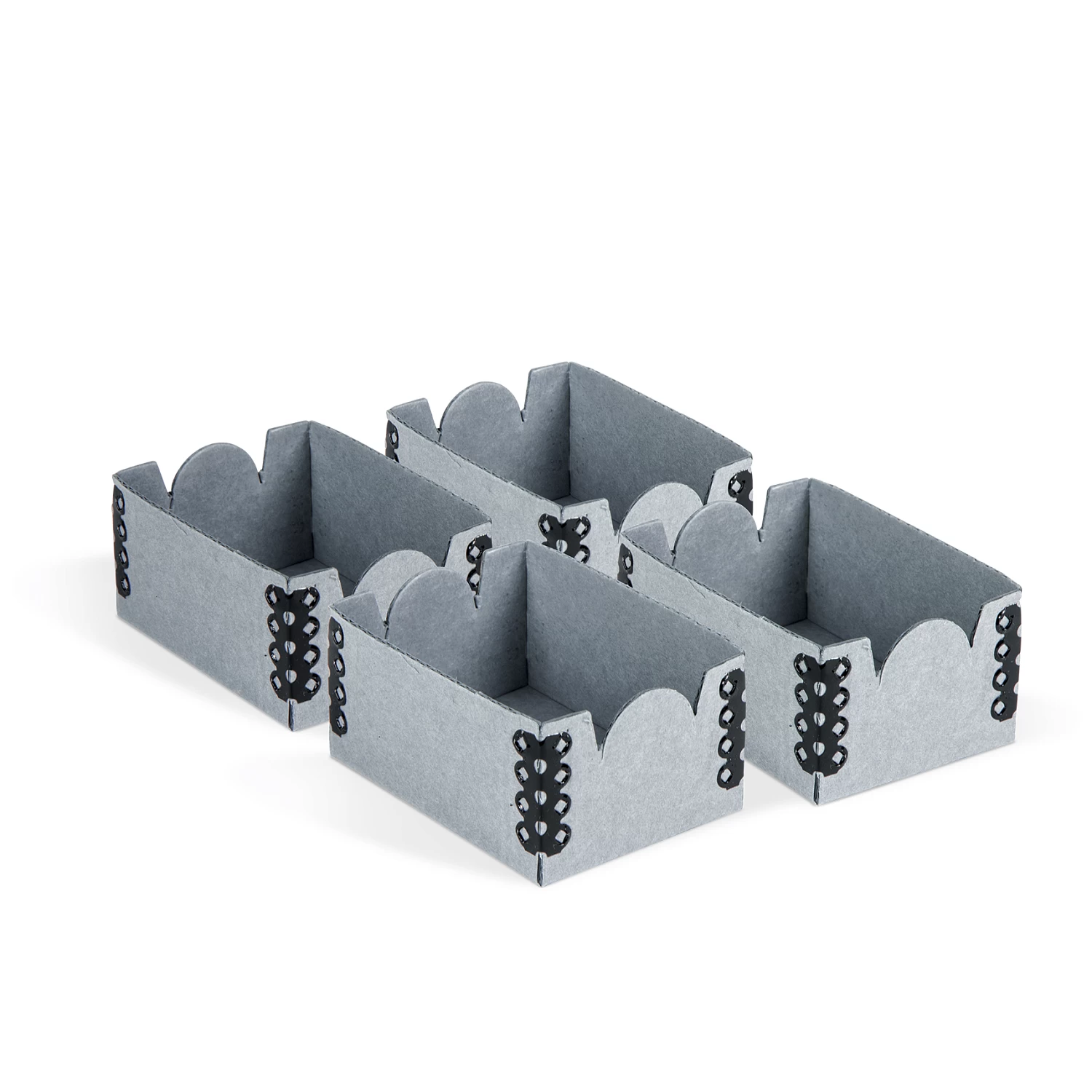 Gaylord Archival® Blue E-flute 2 1/8 X 3" Internal Trays For Modular Box System (4-Pack) 3 Gaylord Archival® Blue E-flute 2 1/8 X 3" Internal Trays For Modular Box System (4-Pack)