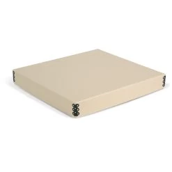 Gaylord Archival® Tan Barrier Board Drop-Front Box For 12 X 12" Scrapbooks -Preservation Shop PB12131Ta