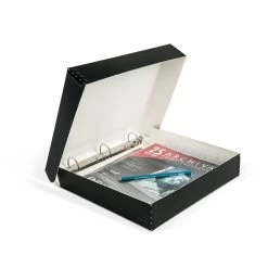 Gaylord Archival® Photo Preservation Box Album Kit -Preservation Shop PBAK BK