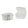 Gaylord Archival® Clear PET Clamshell Flat Lid Boxes (100-Pack) -Preservation Shop PET204a