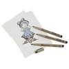 Sakura® Pigma® Graphic Pens (3-Pack) -Preservation Shop PGPK
