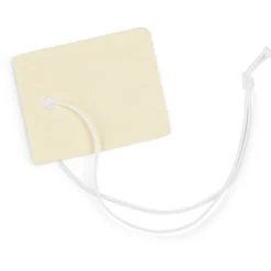 Gaylord Archival® 10 Pt. Folder Stock Prestrung Artifact Tags With Rounded Corners (100-Pack)