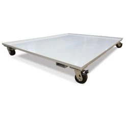 Rolling Base For Mid-Depth Museum Cabinets