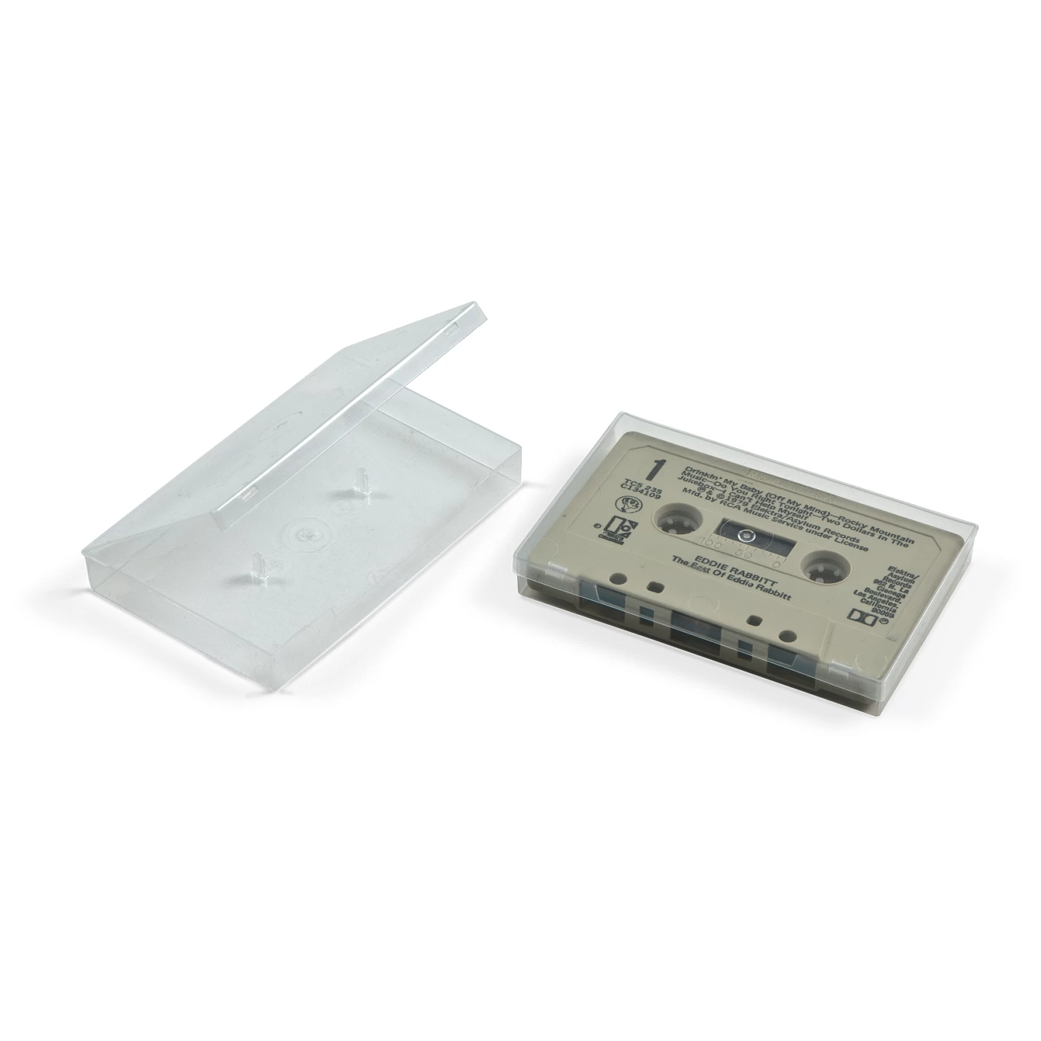 Single Audiocassette Case 3 Single Audiocassette Case