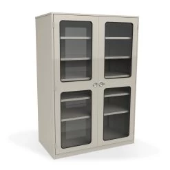 Mid-Depth Museum Cabinet With Glass Doors