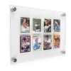Gaylord Archival® League Trading Card Wall Display For 8 Cards -Preservation Shop TCW002