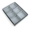 Gaylord Archival® 6-Compartment Blue Artifact Tray -Preservation Shop at452