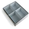 Gaylord Archival® 4-Compartment Blue Artifact Tray -Preservation Shop at755