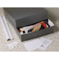 Gaylord Archival® Blue/Grey Barrier Board Quilt Preservation Kit