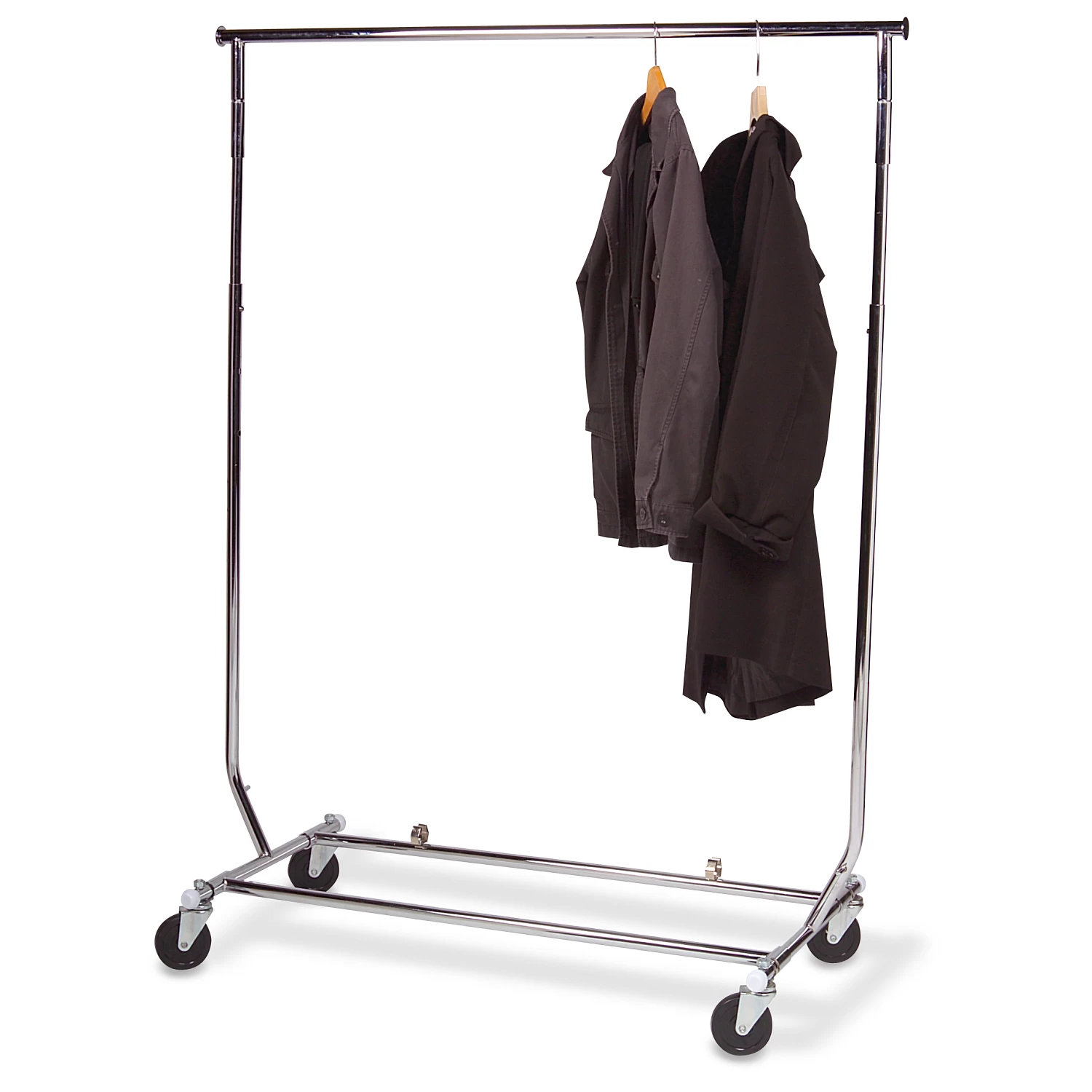 Heavy-Duty Folding Mobile Textile Rack 3 Heavy-Duty Folding Mobile Textile Rack