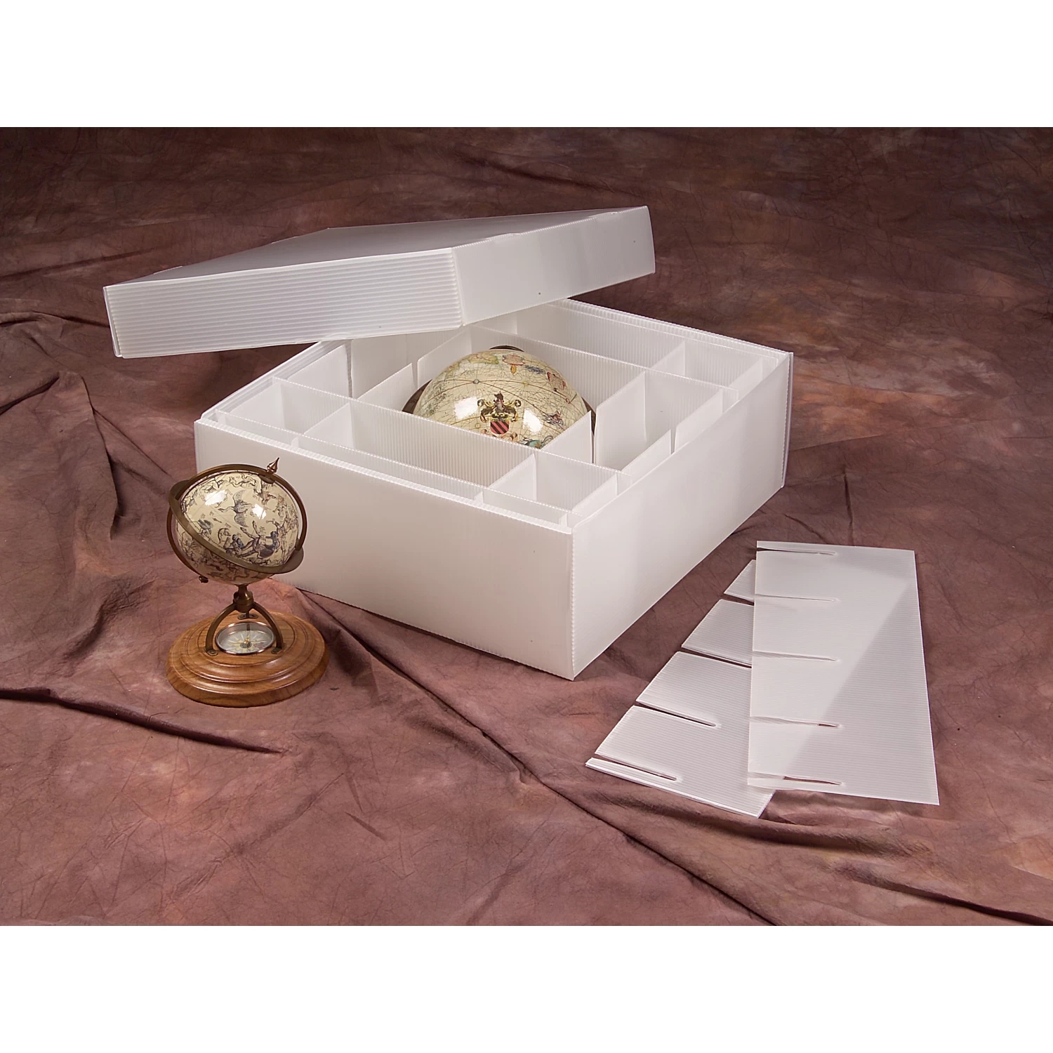 Gaylord Archival® Corrugated Polypropylene Specimen Box Dividers (10-Pack) 4 Gaylord Archival® Corrugated Polypropylene Specimen Box Dividers (10-Pack) - Image 2