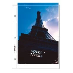 Print File® 8 Mil Polypropylene Oversize Album Pages For 8 X 12" Prints (25-Pack)