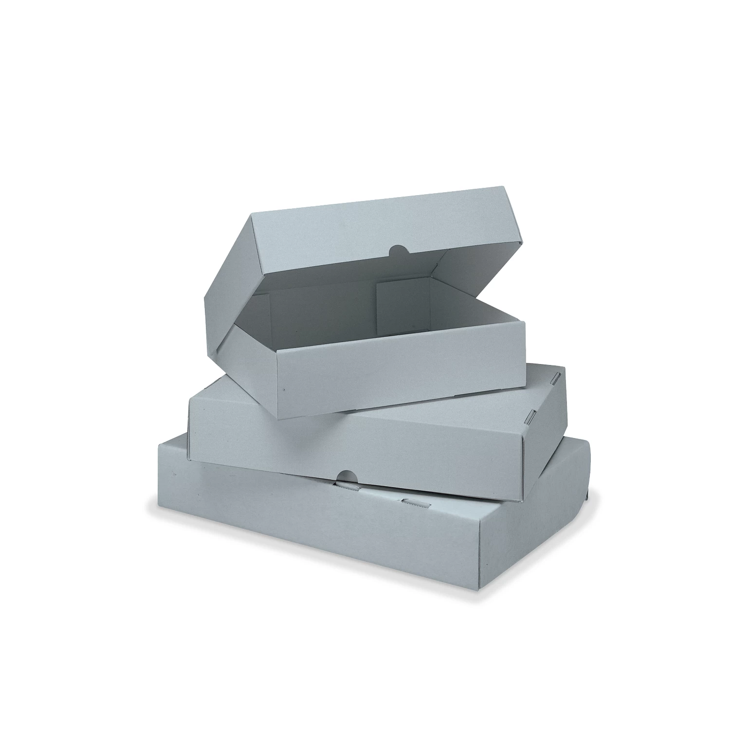 Gaylord Archival® Blue E-flute Clamshell Box 3 Gaylord Archival® Blue E-flute Clamshell Box