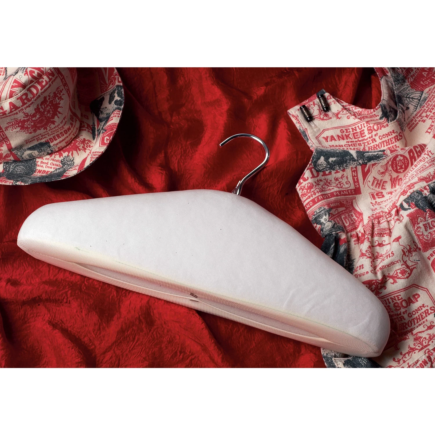 Padded Garment Hanger 3 Padded Garment Hanger