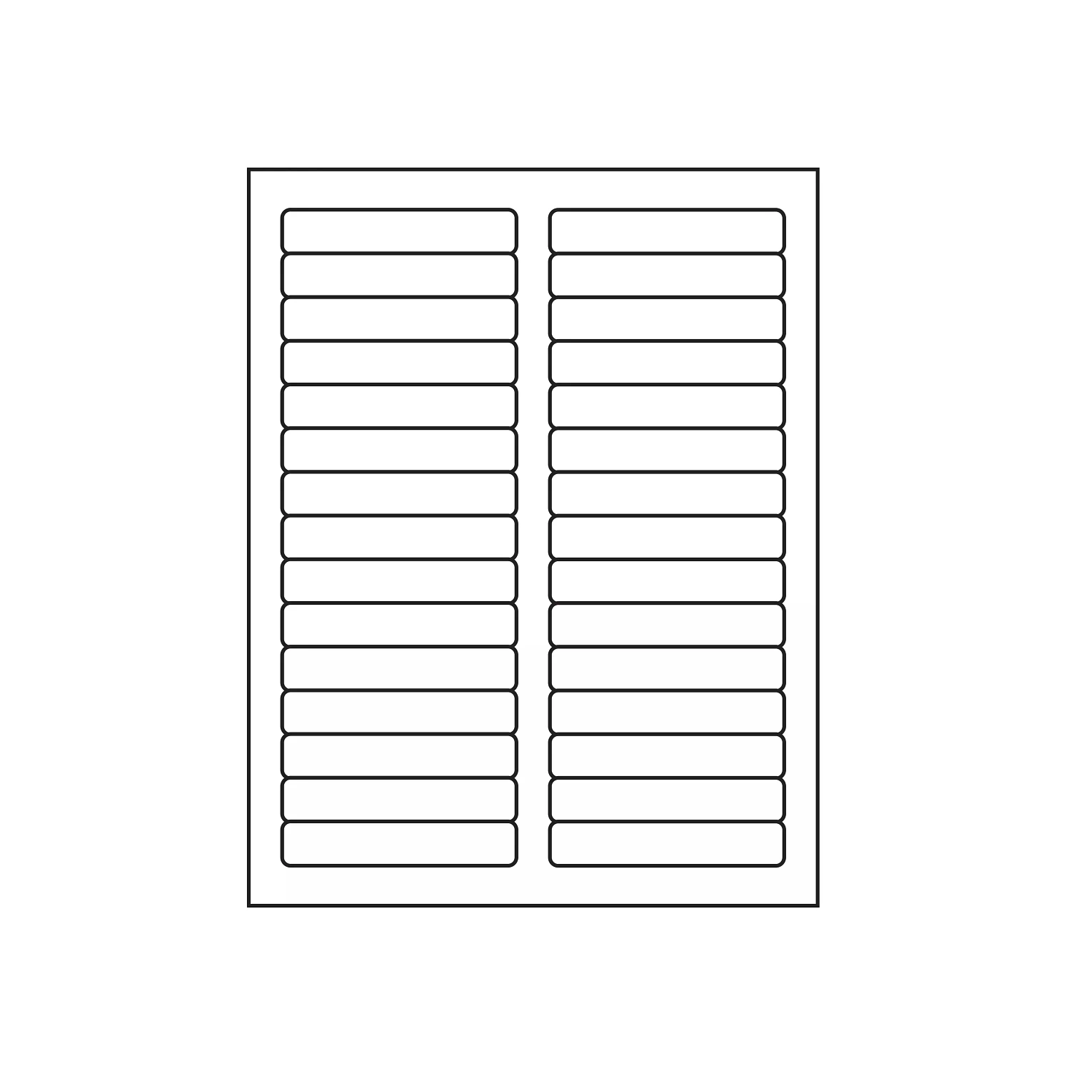 Gaylord Archival® PermaPlus Foil-Back 5/8 X 3 7/16" Laser & Inkjet Multipurpose Labels (3,000-Pack) 3 Gaylord Archival® PermaPlus Foil-Back 5/8 X 3 7/16" Laser & Inkjet Multipurpose Labels (3,000-Pack)