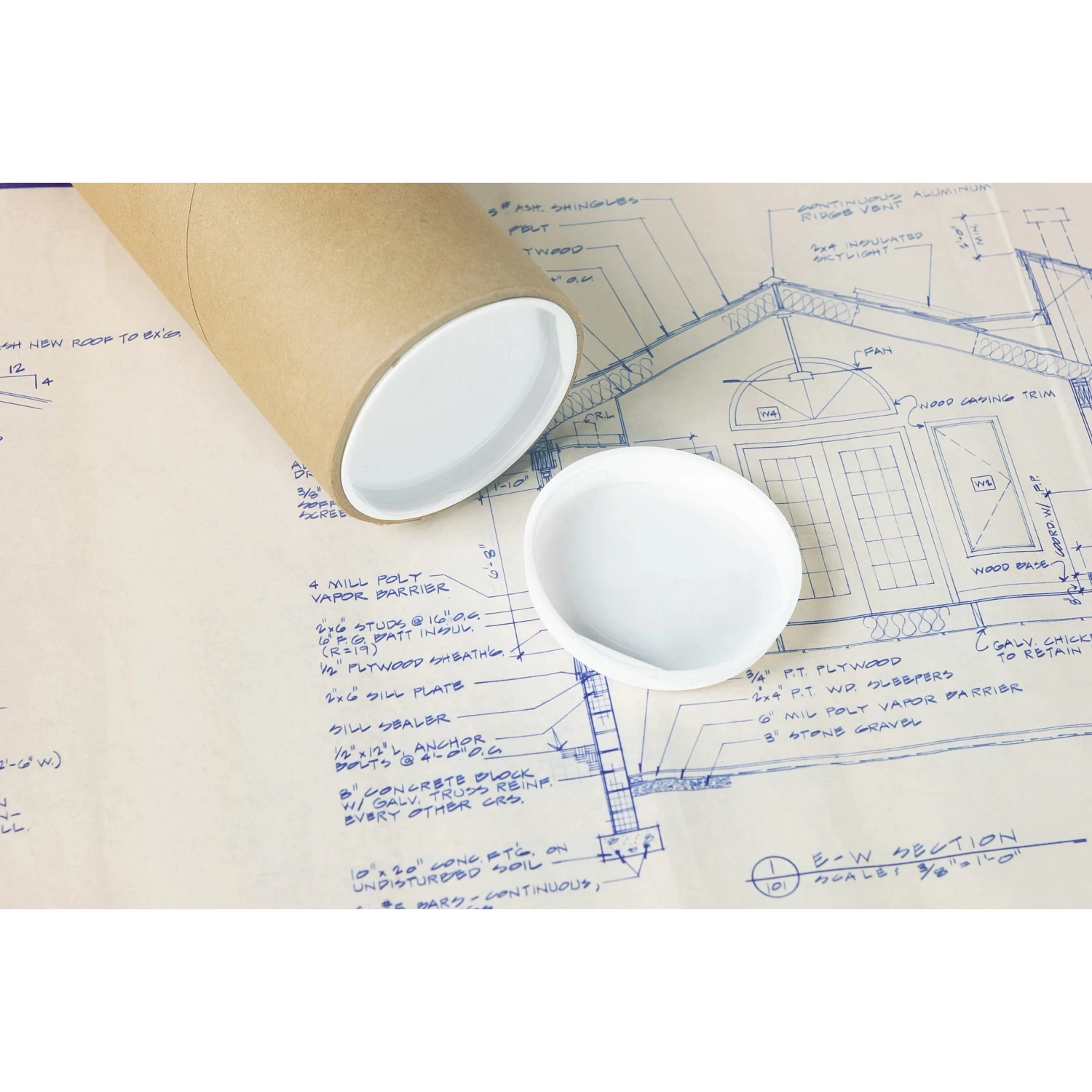 Gaylord Archival® 6" Roll Storage Tube Plugs (2-Pack) 3 Gaylord Archival® 6" Roll Storage Tube Plugs (2-Pack)