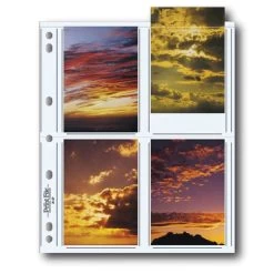 Print File® 8 Mil Polypropylene Album Pages For 3 1/2 X 5" Prints (25-Pack)